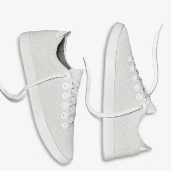 Allbirds Tree Piper White Lace Up Casual Sneaker - Picture 12 of 12